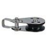 Pulley Block with Removable Pin and Bracket 26mm Diameter Stainless