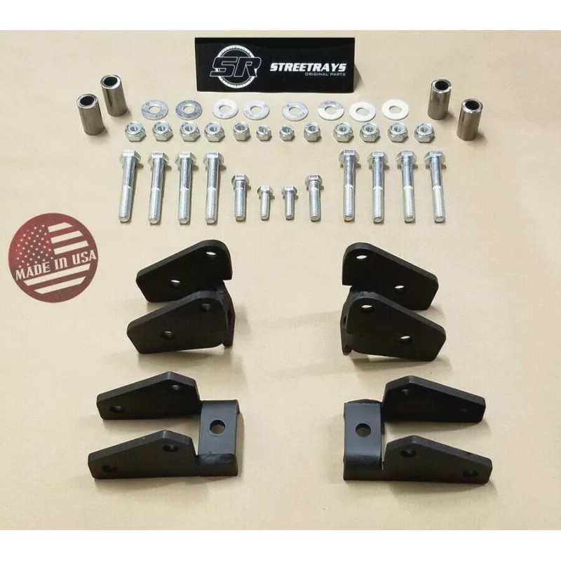 StreetRays [SR] Polaris Ranger 3" Lift Kit 2013-2019 OBS XP