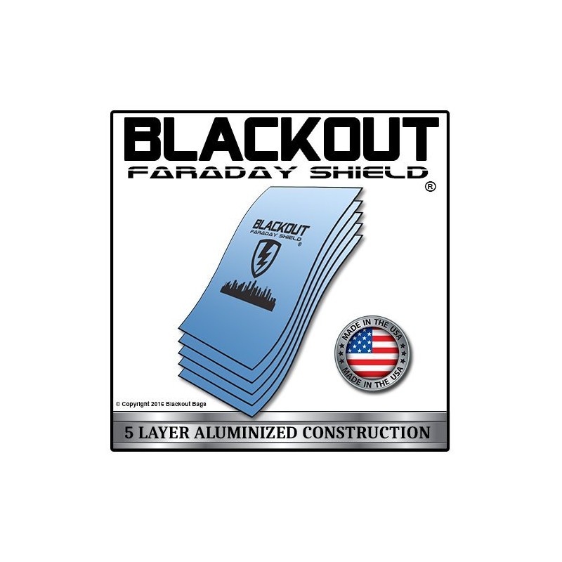 Faraday Cage EMP BLACKOUT Bags Premium Ultra Thick 12pc Prepping