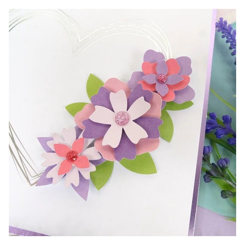 Hunkydory - Build-a-Bouquet 8" x 8" Paper Pad