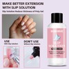 BOMVMVE Slip Solution Polygel, Poly Gel Slip Solution Nail Kit,