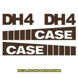 Case DH4 Trencher Replacement Decal kit - Aftermarket