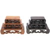 Oriental Furniture Chinese Rosewood Solid Mahagony Wood Display Stand Wooden