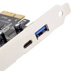 SilverStone SST-ECU03 - SuperSpeed 1x USB 3.1 Type C, 1x