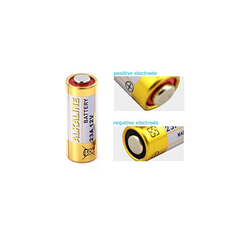 LiCB Baterías alcalinas A23 12V 23A (paquete de 10)