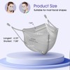 Semask KN95 Adjustable Masks 25 Pack, Individually Wrapped Disposable Masks