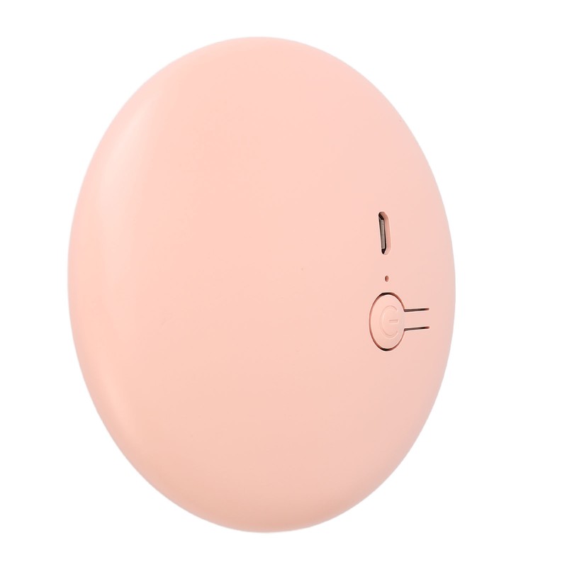 Compact Makeup Mirror with Light USB Rechargeable LED Round Portable