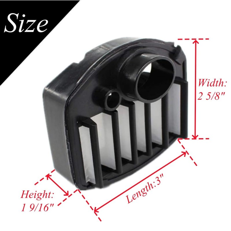 Hedie Air Filter 537010901 Kit for Husqvar-na 357XP 359 EPA