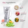 Ayouthveda Pearly White Face Wash, Infused with Pearl-Pea Complex, Enriched