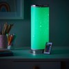 LITECRAFT Glow Starburst Table Lamp Cylinder Colour Changing LED Base
