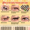 Lash Clusters with Spikes Eyelash Clusters Manga Spike Lash Extension
