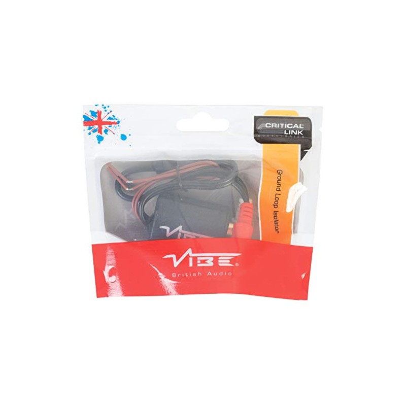 VIBE CLGLI-V7 Critical Link Ground Loop Isolator, Black
