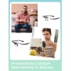 LianSan Flipped Up Reading Glasses for Men Durable Magnifying Readers