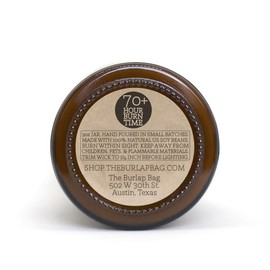 The Burlap Bag 9oz Soy Candles (Greetings from Austin)