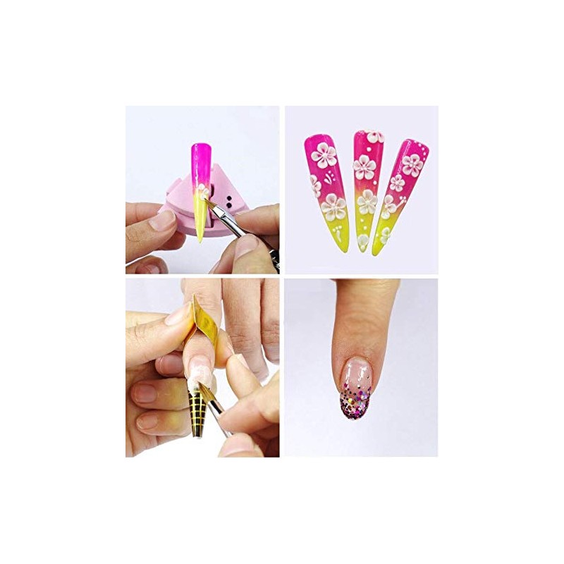 5Pcs UV Gel Acrylic Nail Brush Set for Nail Art