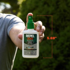 Repel 100 Insect Repellent, Pump Spray, 4-Fluid Ounces, 10-Hour Protection