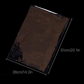 EZI 25 X Transparent Shrink Wrap Film Heat Seal Bag Gift Packing 36 x 51 cm # 6203070,Blue