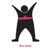 More of Me to Love Cotton Bra Liner White, Large,