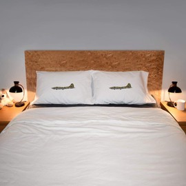 2 x 'B17 Flying Fortress' Cotton Pillow Cases (PW00010689)
