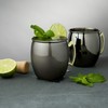 True 7385 Moscú Mule taza con mango dorado, 2 unidades,