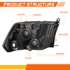 PM PERFORMOTOR Headlights Assembly Compatible with 2009-2012 Dodge Ram 1500