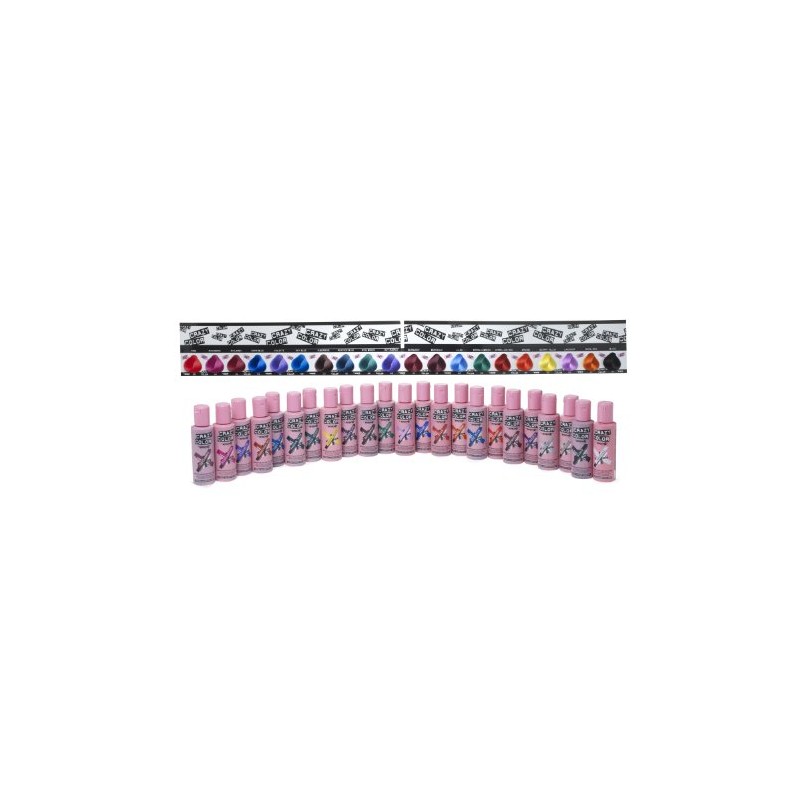 Renbow Crazy Color Semi-Permanent Hair Color Dye pinkissimo 42-100 ml,