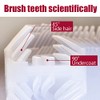 Cepillo de dientes eléctrico automático portátil con cerdas suaves lavables,