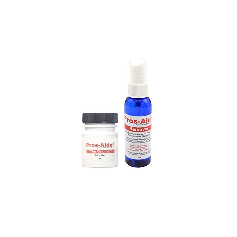 Pros-Aide The Original Adhesive 1 oz with Remover Cleaner Spray