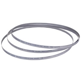 YullSorom 30-9/16 inch Bandsaw Blades 10/14 TPI,30-9/16" x 1/2" x 0.02" Porta Band Saw Blades Replacement for Milwaukee Metal Band Saw 3-Pack