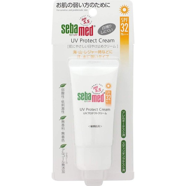 Rohto seba med UV Protect Cream SPF32 PA+++ 30g, for Delicate Skin