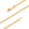 Andsion 18K Plated Gold Chain Necklace for Women, Gold Necklace