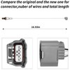 DOSKJOK 234-4905 O2 Sensor de oxígeno descendente compatible con Altima