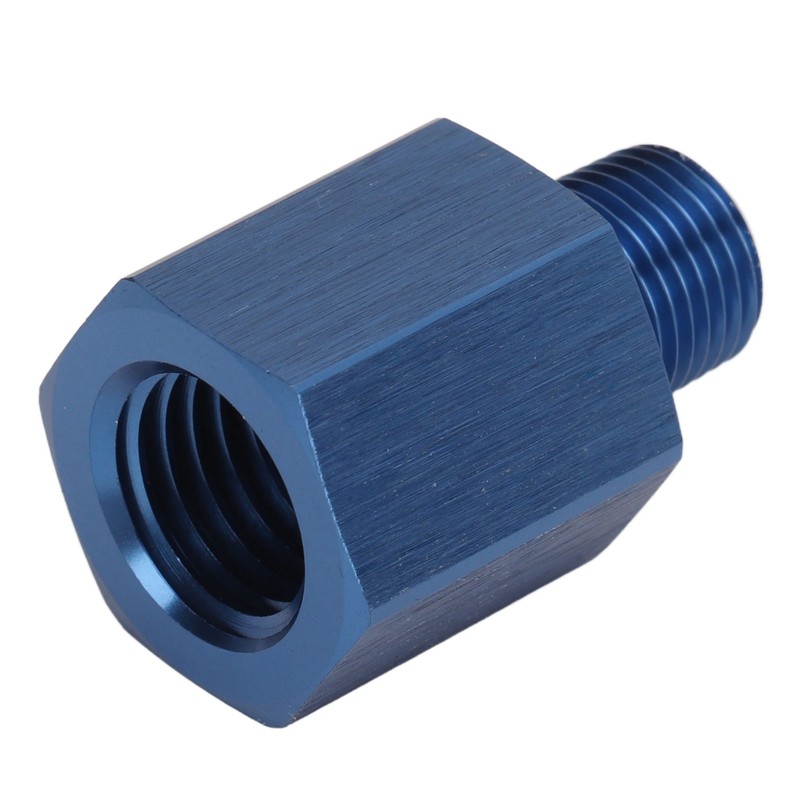 1Pair Pipe Fitting Adapter Blue Perfect Sealing Rustproof 1/8 NPT