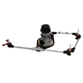 Milescraft 1221 Pantograph PRO - Complete Tracing Routing System for Custom Made Wood Signs, Black