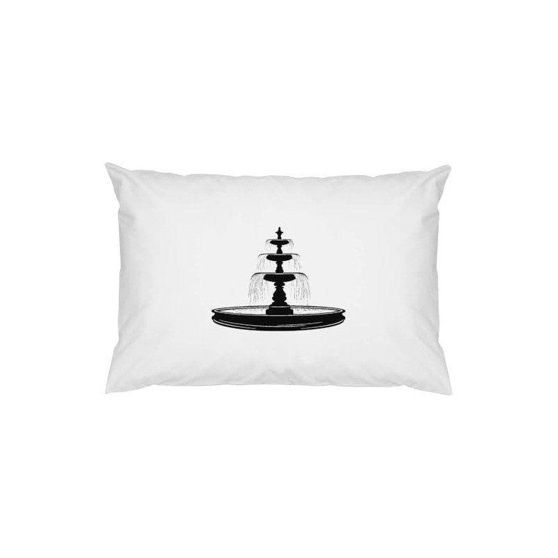 2 x 'Garden Fountain ' Cotton Pillow Cases (PW00040356)