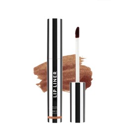 SELINE GIRL Lip Liner, Peel Off, 2 Colors, Water Resistant, Long Lasting, Removable Type, Lip Tint, 3D Lip, Pore Care, Easy Application, Natural Cover, #02, Brown