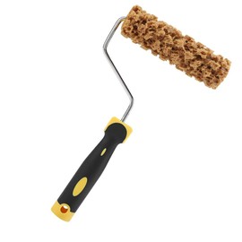 Ozgkee Wall Paint Roller Texture Painting Tool Texture Pattern Paint Roller Brush with Handle Decorate for Wall Painting Tool