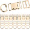 Zeyune 32 Pack Metal Buckles for Straps Dog Collar, 8