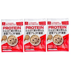 Hakubaku Bean Blend Millet with Protein, 6.3 oz (180 g) x 3 Bags