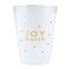 Santa Barbara Design Studio Reusable Plastic Party Cup Pack Gold