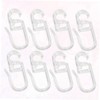 150 pcs Transparent Curtain Hooks, Plastic Hooks, Curtain Hooks, Shower