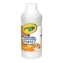 Washable Fingerpaint 16oz White Arts & Crafts Arts & Crafts Bin131653 Crayola Llc