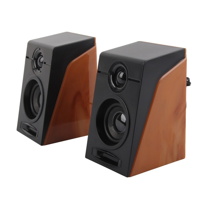 PC Speakers HiFi Deep Bass Adjustable Volume Plug and Play