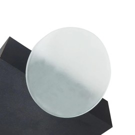 1pc 3-3/4" PP-95 Diameter 95mm Microscope Specimen Stage Translucent Frosted Glass Working Stage Round Specimen Plate for Stereo Microscope