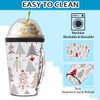 Christmas Reusable Coffee Sleeves Iced Coffee Cozy Insulator,Christmas Tree Neoprene