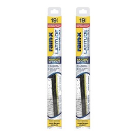 Rain-X 810169 Latitude 2 en 1 limpiaparabrisas repelentes al agua, limpiaparabrisas de 19 pulgadas (paquete de 2), limpiaparabrisas de repuesto...    