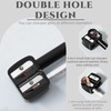 2 Pack Lip Liner Sharpeners & Makeup Pencil Sharpener with