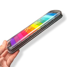 ANTEVIA Matériaux ANTEVIA – 12 Removable Ink Pads in 12 Colours | Crafts for Children, Scrapbooking | Ink Colour Finger Fingerprints (Ink Box)