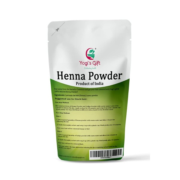 HENNA POWDER 8 Ounce | For Hair Color | Red/Orange Hair Coloring | Triple Sifted Henna | Lawsonia - Inermis,| No chemicals | HENA POWDER
