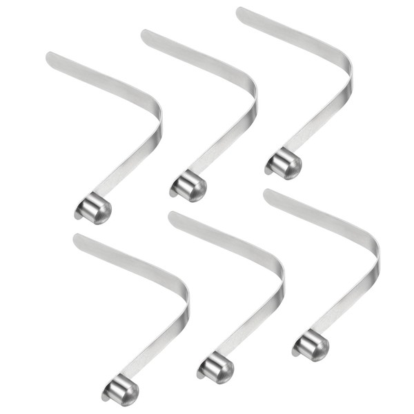 PATIKIL 8x8mm Kayak Paddle Snaps, 6 Pack Tent Pole Clips